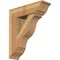 Ekena Millwork Funston Traditional Rough Sawn Bracket w/ Offset Brace, Western Red Cedar, 8"W x 26"D x 30"H BKT0806X26X30FST01RWR - alternate 1